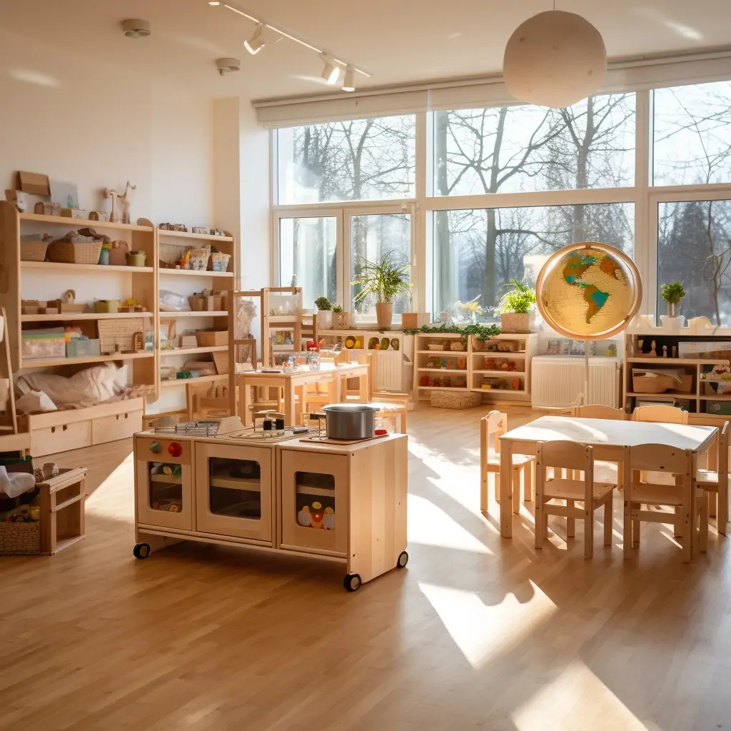 Preschool Indoor Play Area-Early Learning Indoor Activity Center