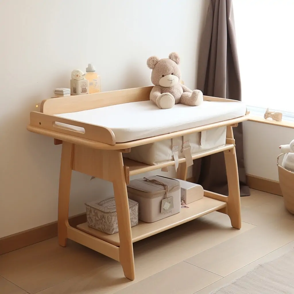 Preschool Diaper Changing Area-Early Childhood Changing Table