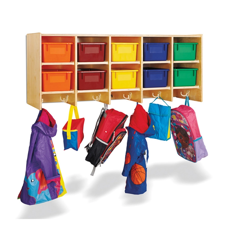 preschool furniture set - kids Lockers & Cubbles Wall Mount Coat Locker