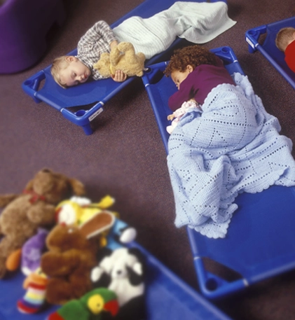 How to Set Up a Functional Daycare Room Rest and Relaxation Nap Area