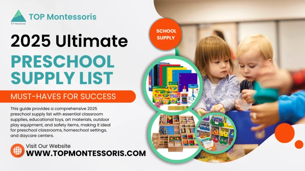 The Ultimate 2025 Preschool Supply List- Must-Haves for Success