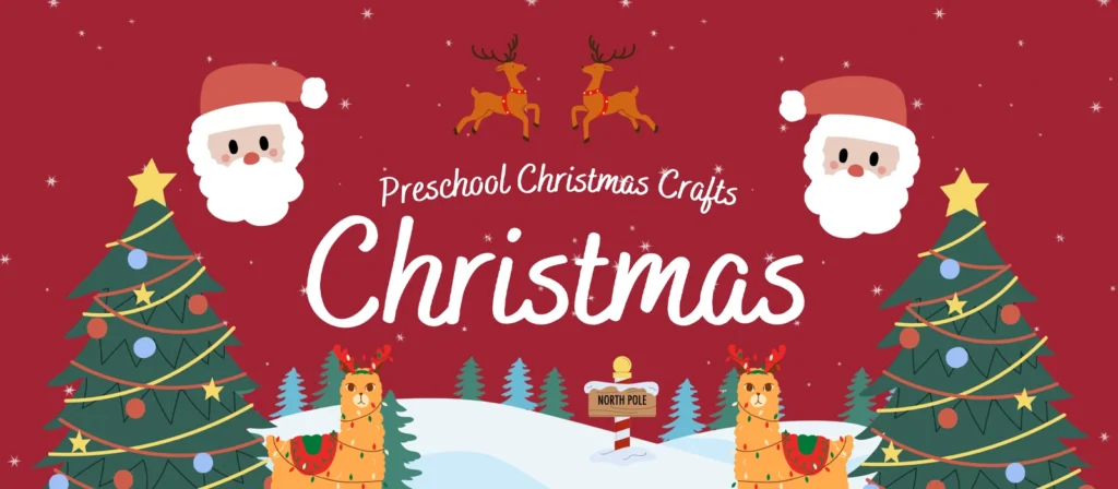 Banner Preschool Christmas Crafts