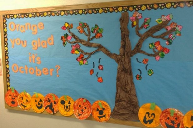 Pumpkin Patch Fun Bulletin Board Ideas Spring Bulletin Board Ideas for Preschool