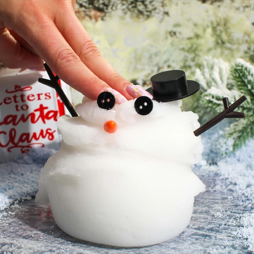 Snow Slime Preschool Christmas Crafts