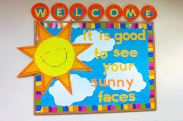 Sunshine and Smiles Bulletin Board Ideas Spring Bulletin Board Ideas for Preschool