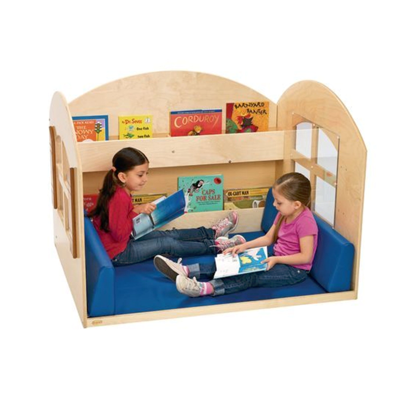 Custom Preschool Classroom Bookshelf by TOP Montessoris-Comfortable Kids’ Reading Nook