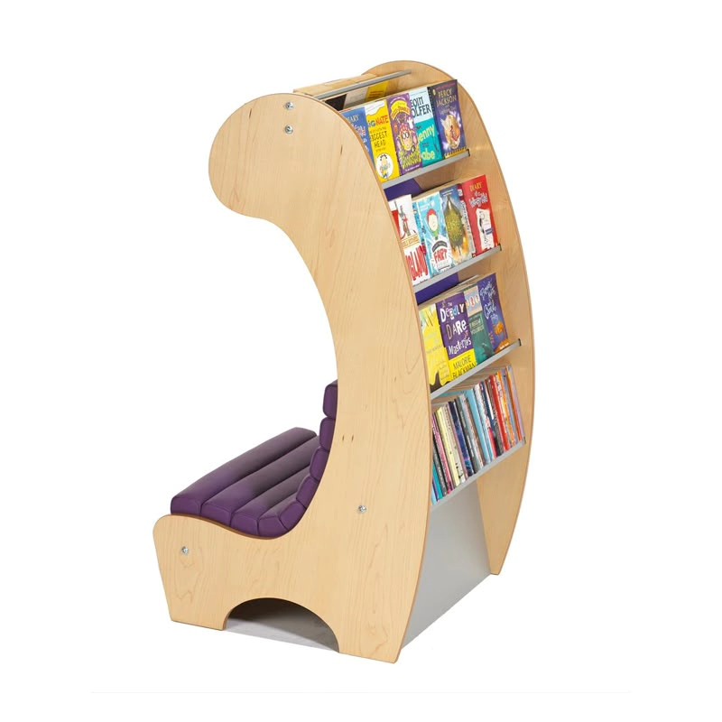 Custom Preschool Classroom Bookshelf by TOP Montessoris-Cozy Reading Nook with Book Display