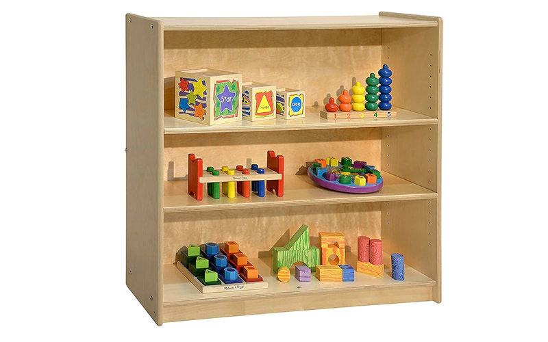 Custom Preschool Classroom Bookshelf by TOP Montessori's-Large Bookshelves