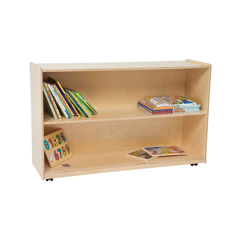 Custom Preschool Classroom Bookshelf by TOP Montessoris-Rolling Classroom Bookshelf