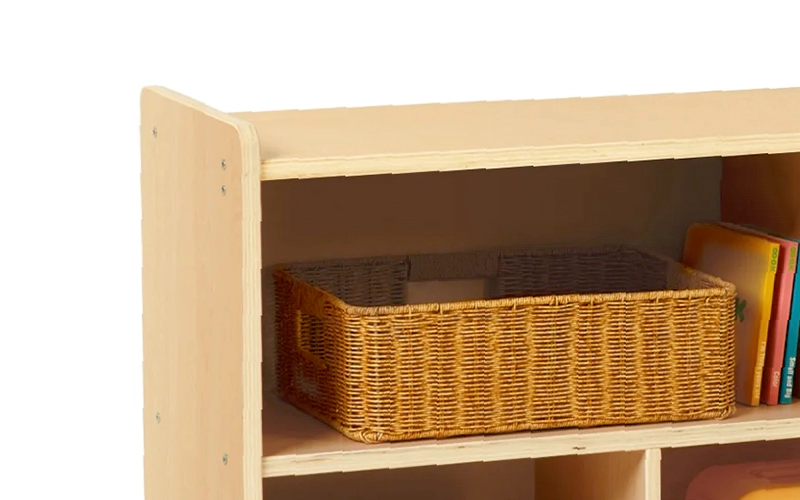 Custom Preschool Classroom Bookshelf by TOP Montessori's-Rounded Corners