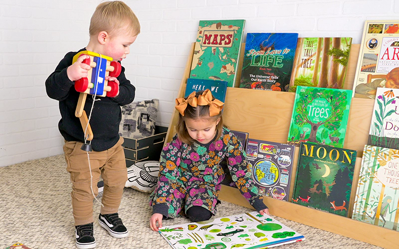 Preschool Bookshelf-1