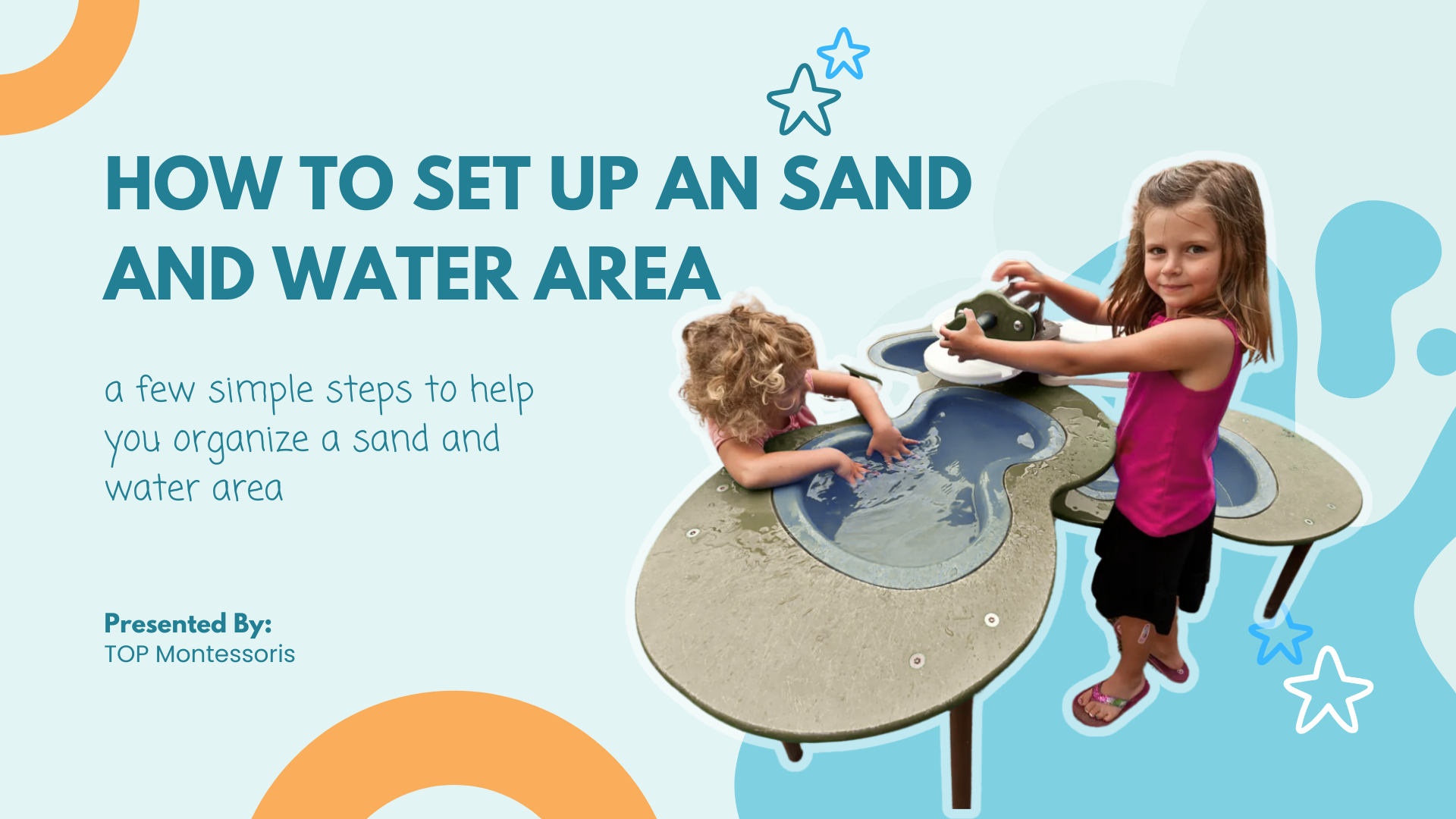 Setting Up an Interactive Sand and Water Area for Preschoolers