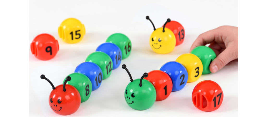 Mastering One to One Correspondence to Boost Your Child's Math Skills 21 Caterpillar Segment Counting