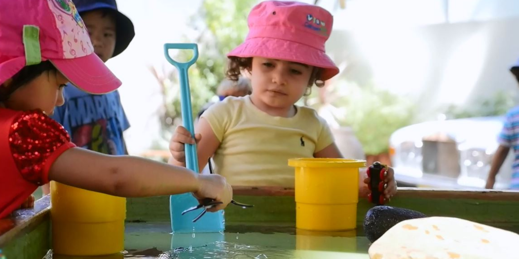 Setting Up an Interactive Sand and Water Area for Preschoolers 2 Determine the Size and Location of Your Sand and Water Center