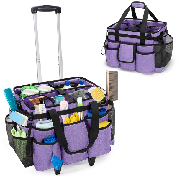 Daycare Cleaning: How Can You Ensure a Healthy Environment? 29 Cleaning caddy or rolling cart for mobile cleaning across rooms