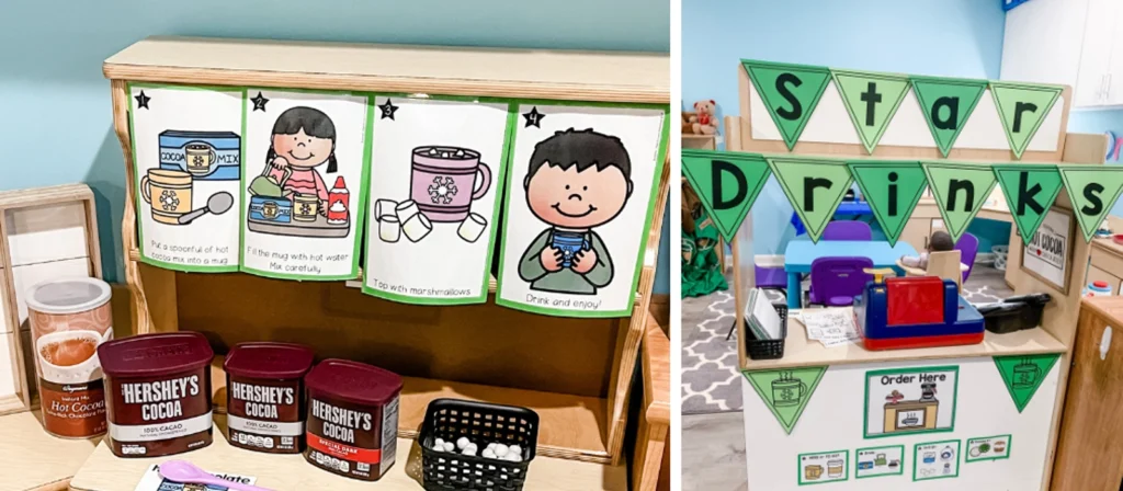 Unleashing Creativity: 70 Dramatic Play Ideas to Ignite Imagination in Children 13 Dramatic Play Drink Shops