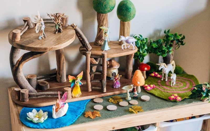 50 Rainy Day Activities for Kids That Inspire Indoor Fun 18 Loose Parts Play Corner