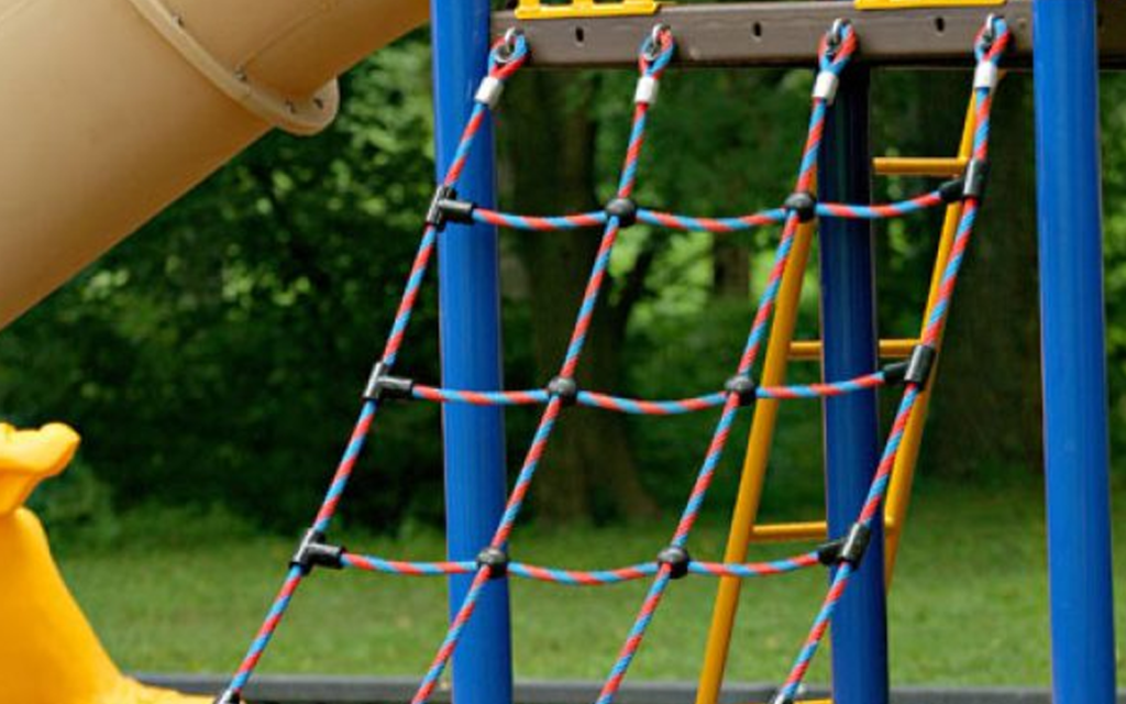 Suitable Inclusive Playground Equipment for Kindergartens 16 Low Level Climbing Nets or Textured Ramps