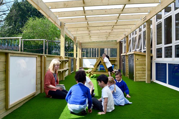Outdoor Classrooms and Canopies For Schools