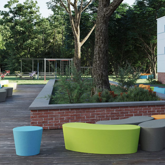 Outdoor School Furniture Soft Seating