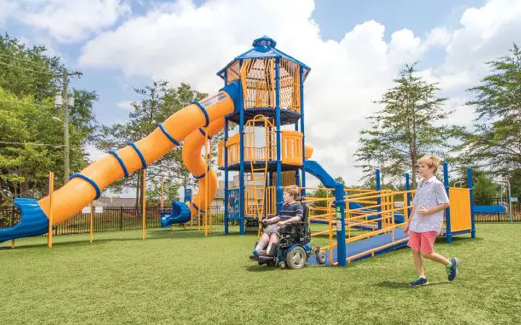 Suitable Inclusive Playground Equipment for Kindergartens 25 Overcomplicating the Layout