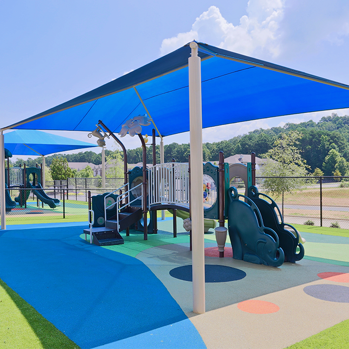 Playground Shade Canopies Protects Playground Equipment