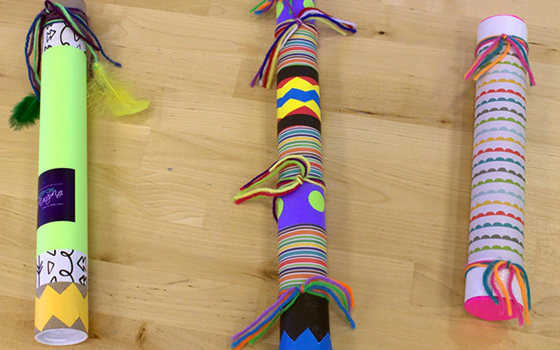 50 Rainy Day Activities for Kids That Inspire Indoor Fun 23 Rain Sticks Made from Tubes