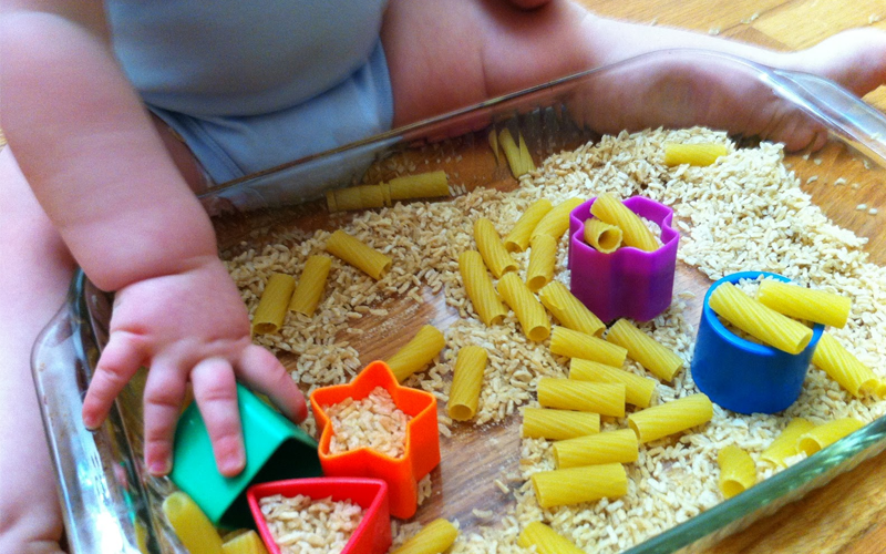50 Rainy Day Activities for Kids That Inspire Indoor Fun 14 Sensory Bins with Rice or Pasta