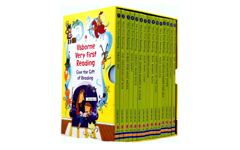 How to Teach Kids to Read? 26 Usborne Very First Reading