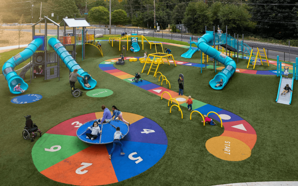Suitable Inclusive Playground Equipment for Kindergartens 3 What Is Inclusive Playground Equipment