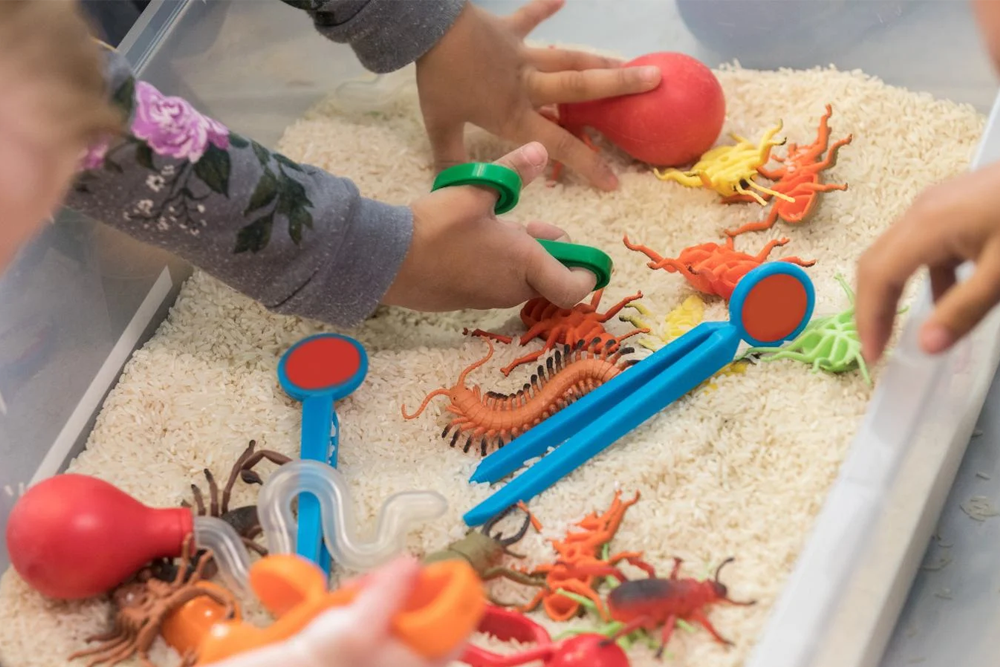 Solitary Play Matters: Unlocking Emotional and Cognitive Growth 19 Exploring Sensory Bins