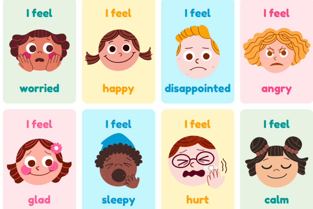 Understanding Emotional Development in Childhood 20 Feelings Flashcards
