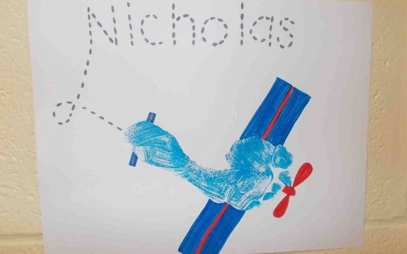 Airplane Printing Art
