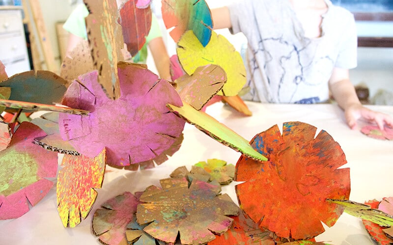 Cardboard Sculptures