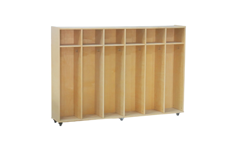 Mobile Toddler Section Locker Cubby