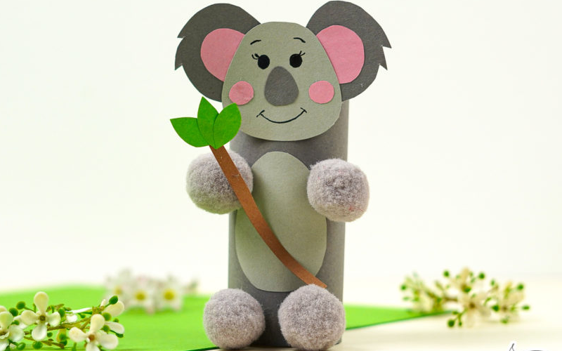 Paper Roll Koala