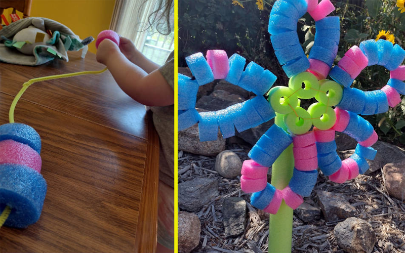 Pool Noodle 3D Art
