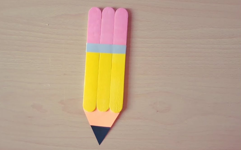 Popsicle Stick Pencil