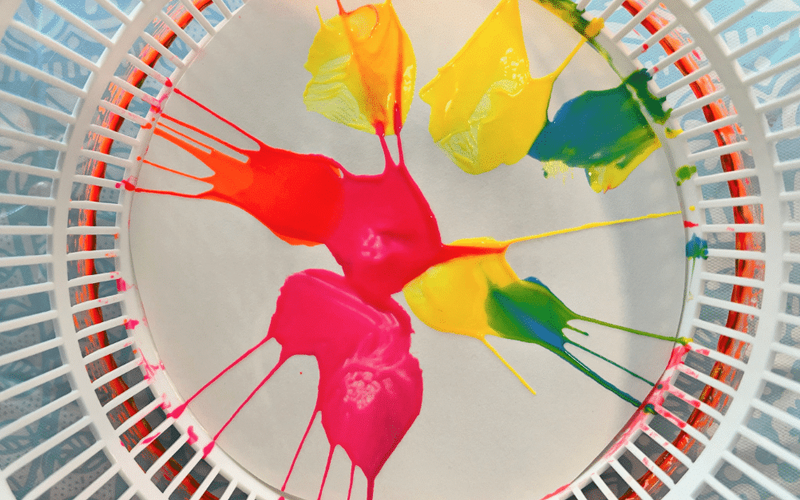 Summer Spin Art