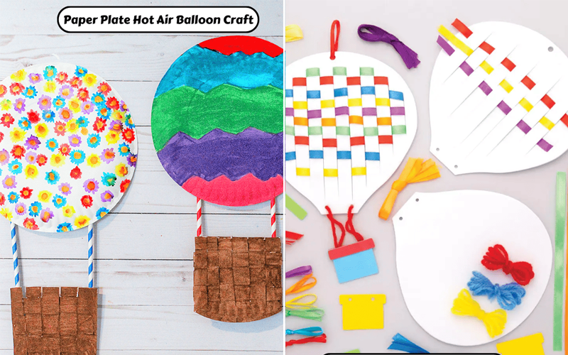 Textured Hot Air Balloon
