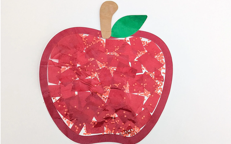 Tissue Paper Apple