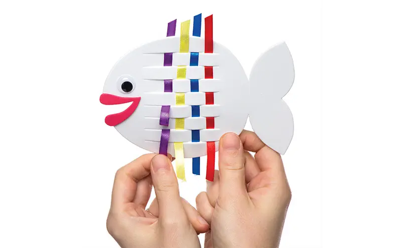 Woven Rainbow Fish
