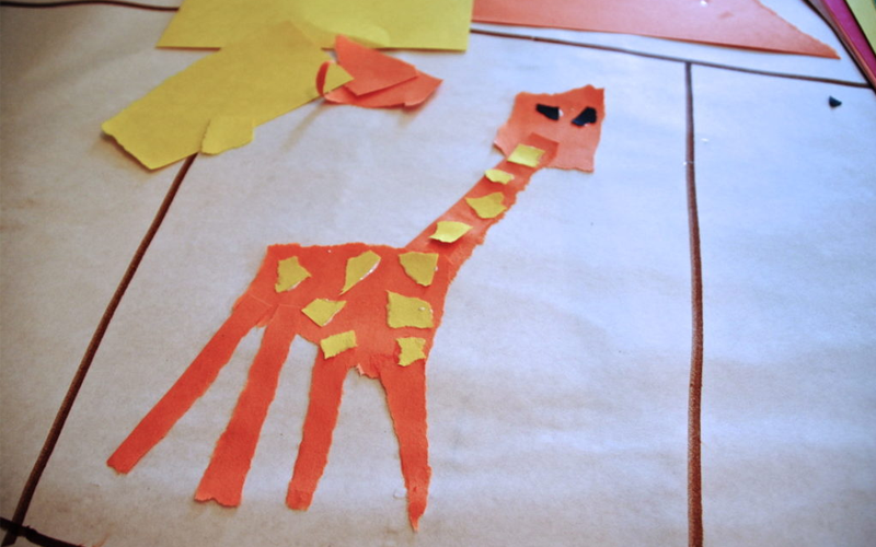 Zoo Animal Collages