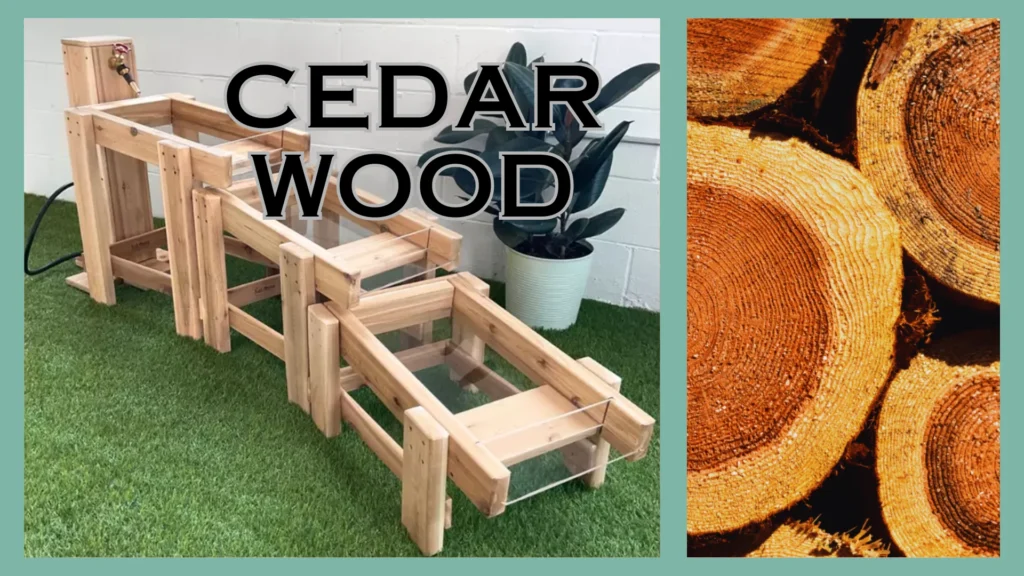 Know These 18 Types of Wood for Furniture Before Selecting Daycare Products 14 Cedar Wood