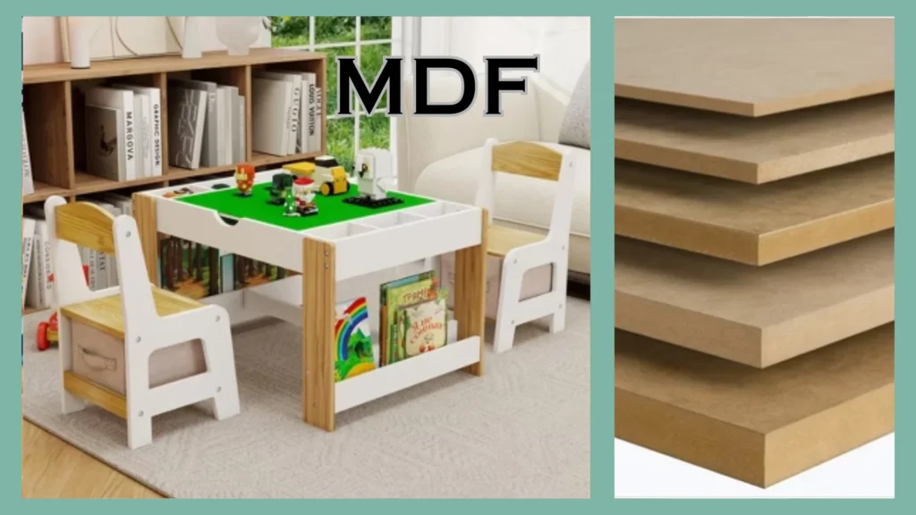 Know These 18 Types of Wood for Furniture Before Selecting Daycare Products 18 MDF Medium Density Fiberboard
