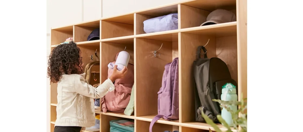 10 Cubby Wall Lockers