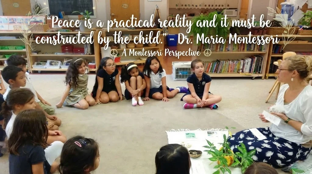 Montessori Peace Quote Nurturing Peaceful Minds in Our Kindergarten