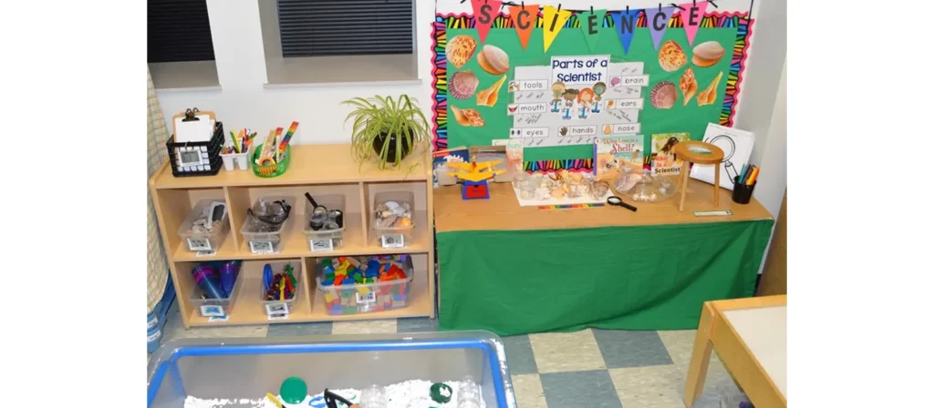 Science Centers for Preschool Age Children