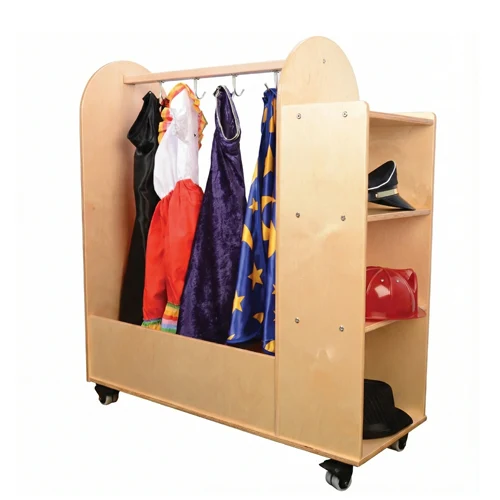 Mobile Dress Up Cart for Preschool Classrooms