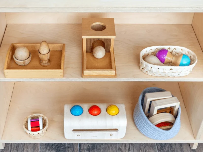 Montessori Shelf Fine Motor Activities